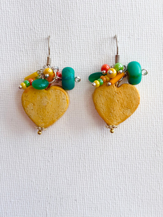 Orecchini "Cuore d'Estate"