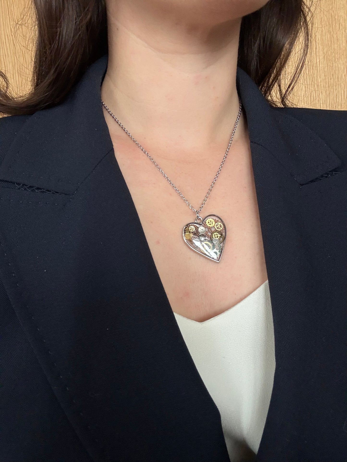 Ciondolo "Cuore Meccanico"