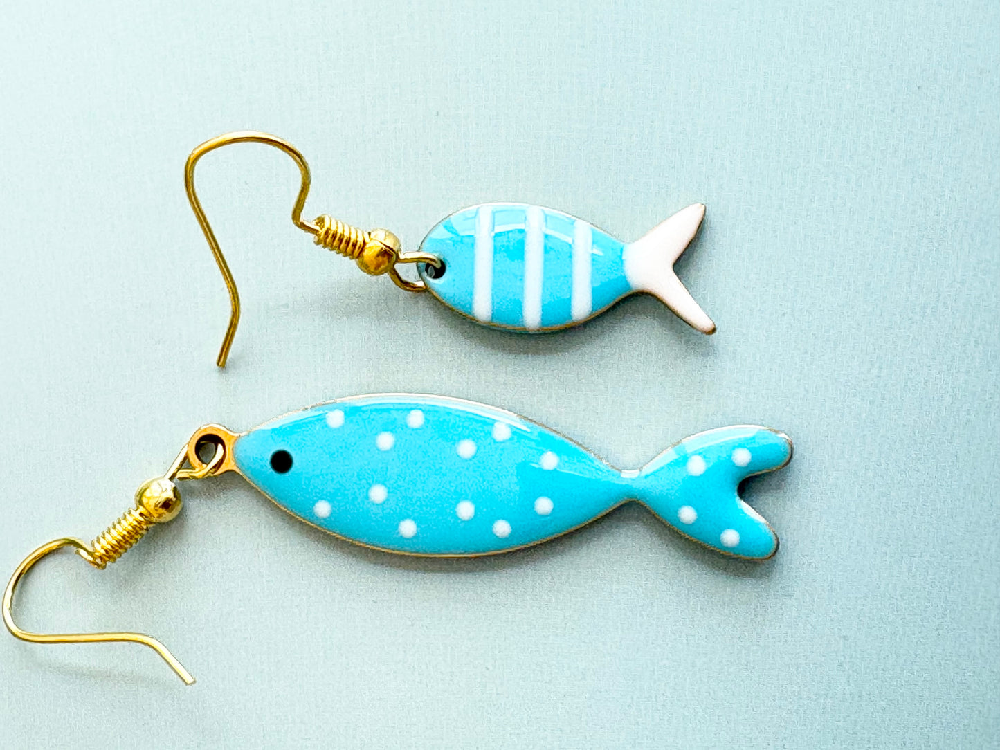 Orecchini “Tuffo nel blu”