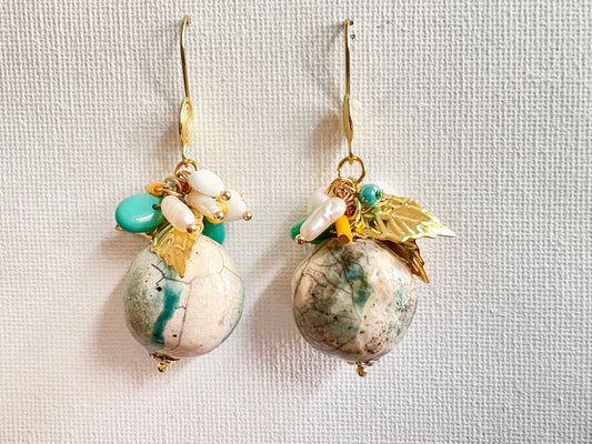 Orecchini "Terra e Mare"
